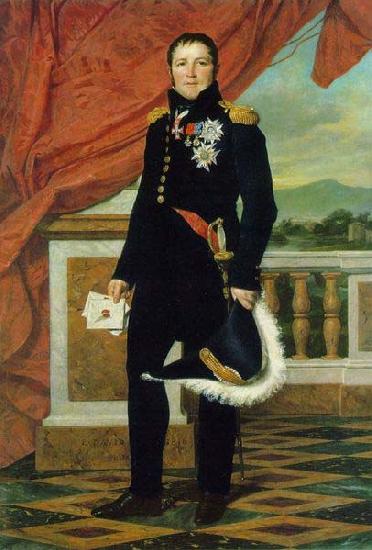 Jacques-Louis David Etienne Maurice Gerard oil painting image